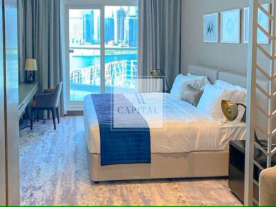 Fully Furnished | Spacious Studio | Prime Location Business Bay