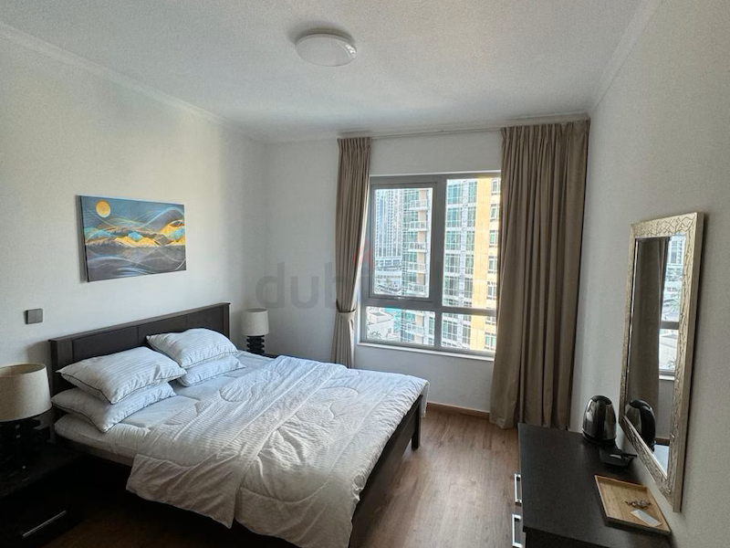 Furnished Master Bed with Burj Views in Downtown | Free Parking, Utilities, Gym Pool