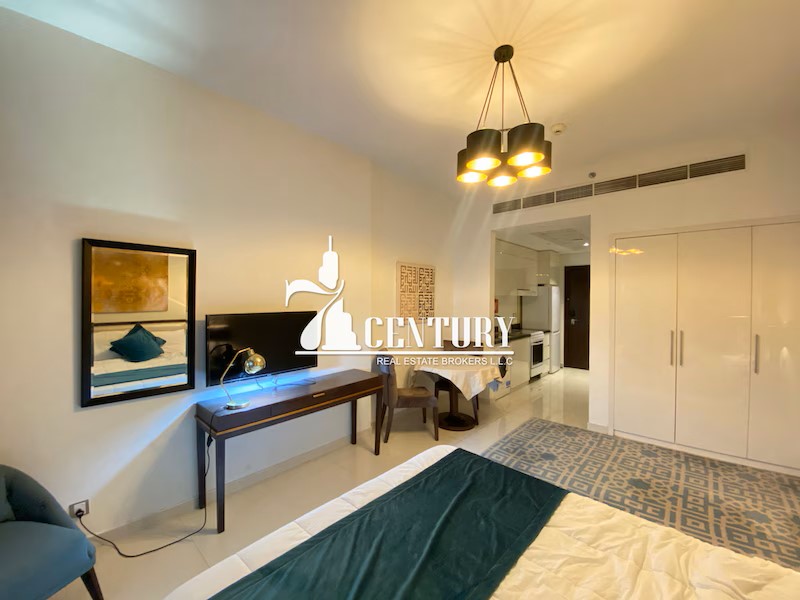 Fully Furnished | Prime Location | Bright Layout Studio apartment in JVC @ 45000 AED