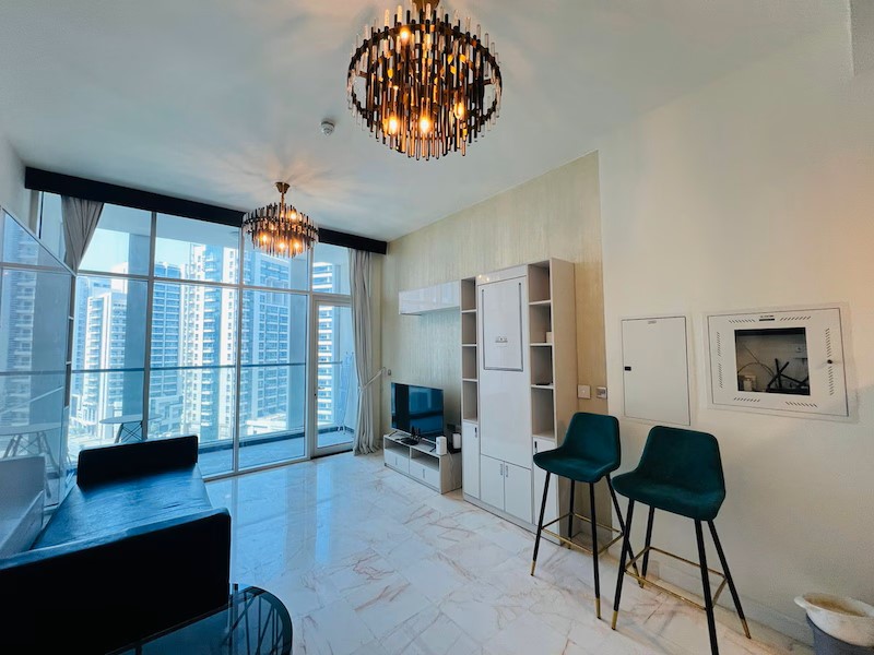 Studio Apartment , Burj View | Fully Furnished | Exquisite in Business bay