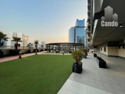Furnished ope view Studio aprtment for rent @ 70000 aed