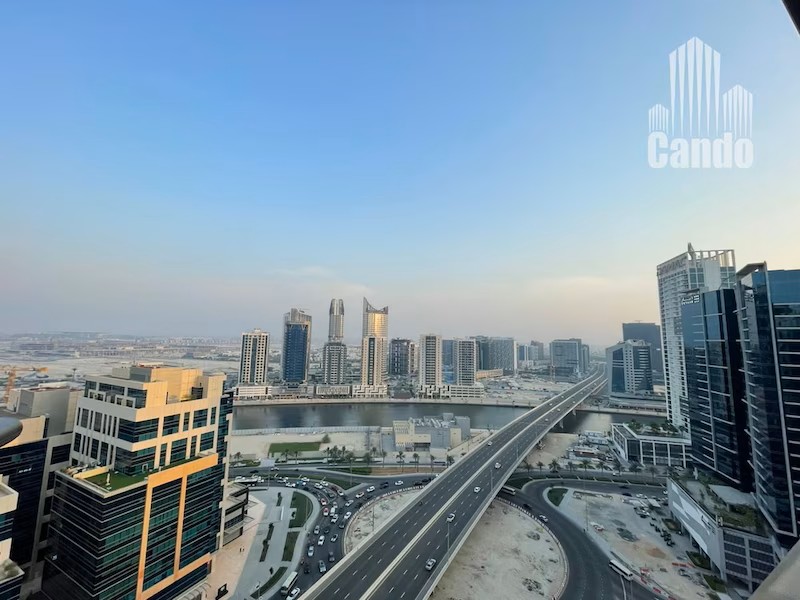 Furnished ope view Studio aprtment for rent @ 70000 aed