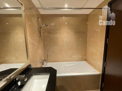 Furnished ope view Studio aprtment for rent @ 70000 aed