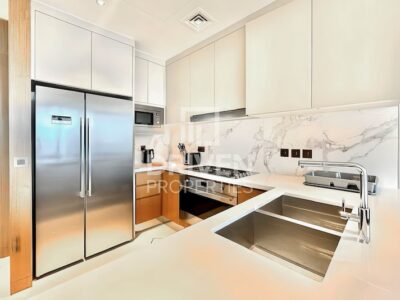 3 BHK/Big Layout and High Floor Apt | Furnished @ 360000 AED