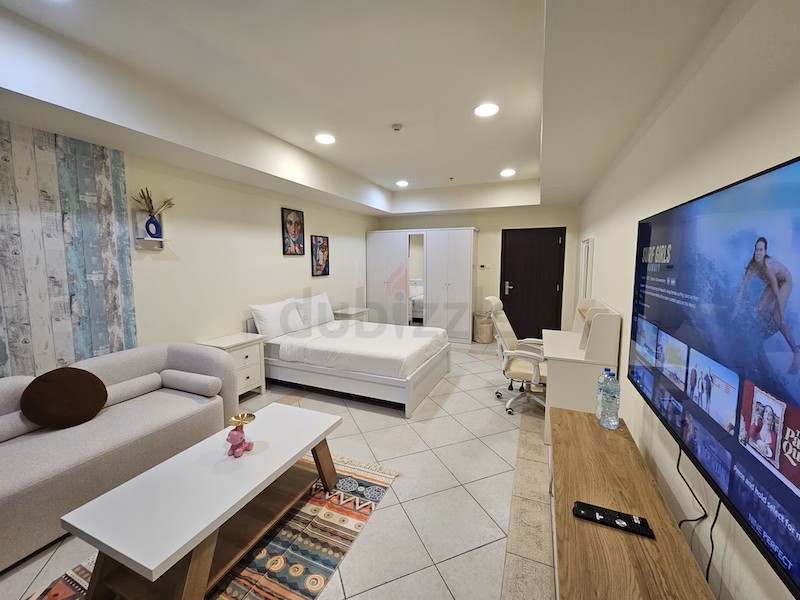 BRAND NEW , Huge Room with Hotel service @ 5500 Aed