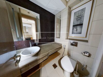 High Floor | Fully-Furnished | Sea and City View 1BR in Business bay @ 103000