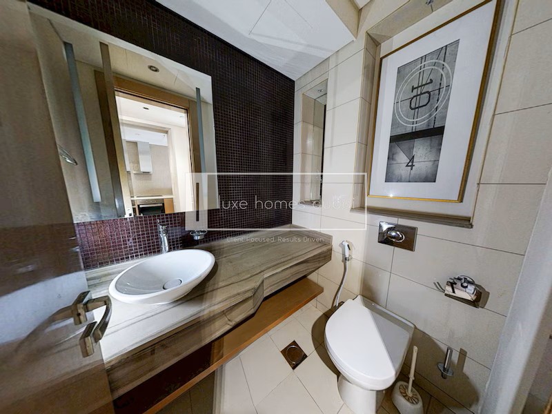 High Floor | Fully-Furnished | Sea and City View 1BR in Business bay @ 103000