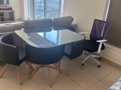 FURNISHED STUDIO CHILLER FREE/BOULEVARD VIEW @ 92000 SED
