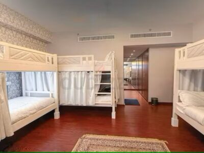 HuZaifaHomes LimitedمحدودTime ‼️Bed Space Brand New Master Room Burj Khalifa View @ 697 Dhs