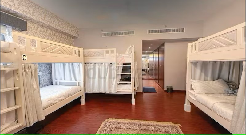 HuZaifaHomes LimitedمحدودTime ‼️Bed Space Brand New Master Room Burj Khalifa View @ 697 Dhs