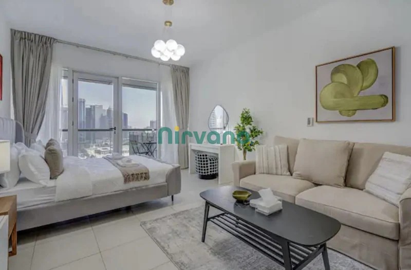 Studio Apartment, 12 Cheques | Luxury Furnished | High Floor @72000 AED