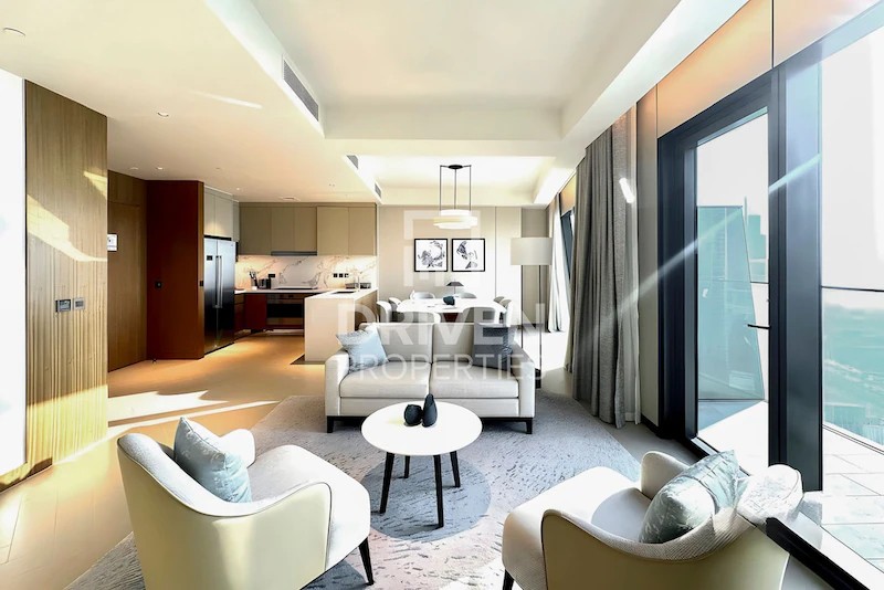 3 BHK/Big Layout and High Floor Apt | Furnished @ 360000 AED