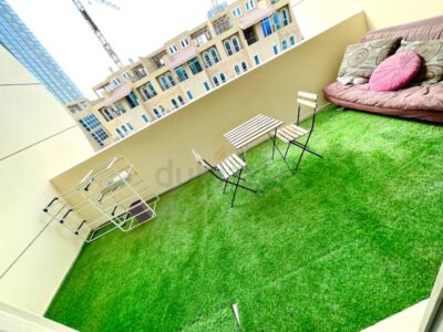Master Room for girls in a clean villa in JVC @ 3750