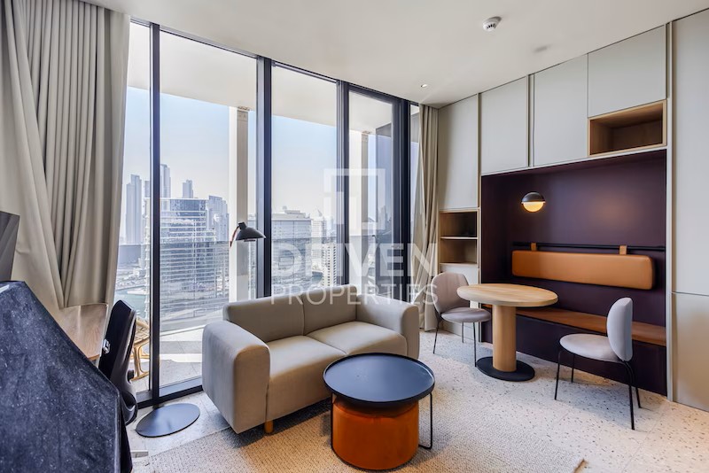 Furnished studio/city view in Business Bay @ 80000