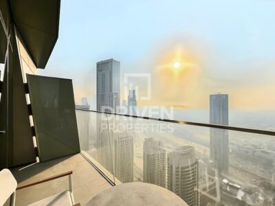 3 BHK/Big Layout and High Floor Apt | Furnished @ 360000 AED