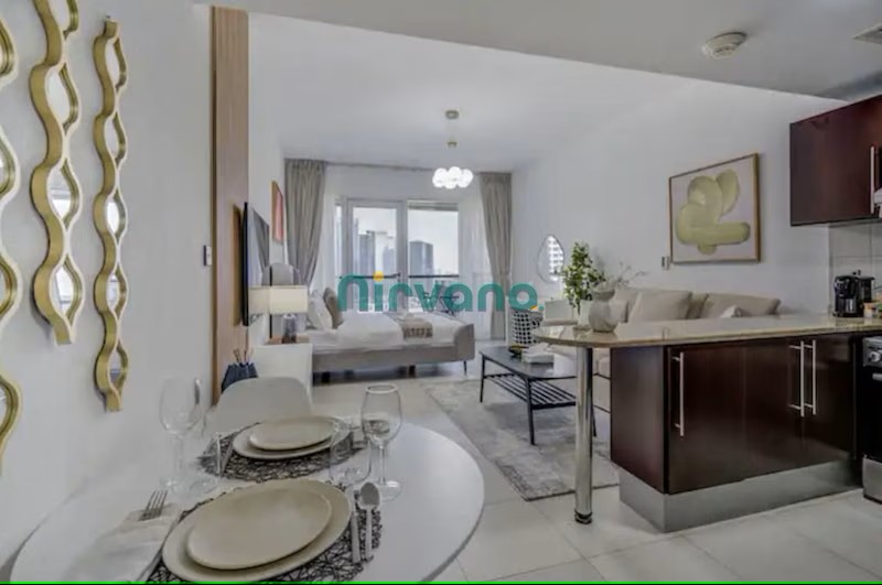 Studio Apartment, 12 Cheques | Luxury Furnished | High Floor @72000 AED