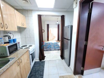 Huge Studio with Balcony international City @36000