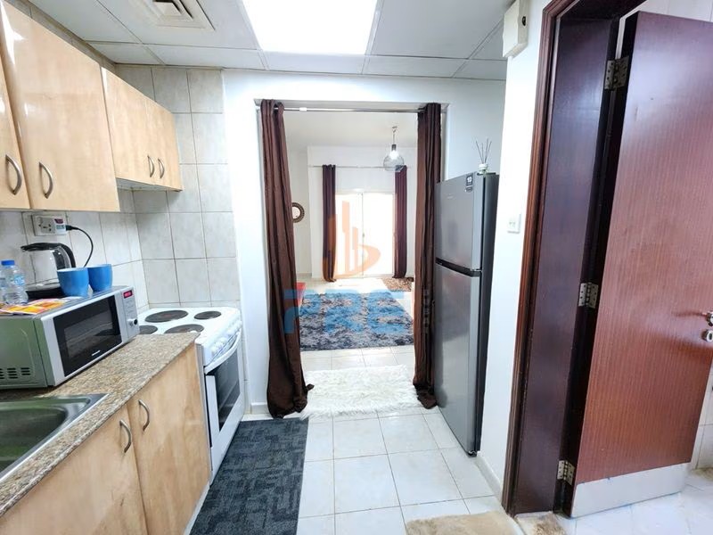 Huge Studio with Balcony international City @36000
