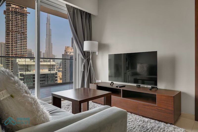 Cozy 2 Bedroom || High Floor || Stunning Burj View