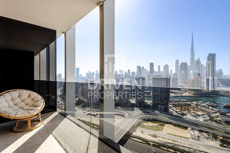 Furnished studio/city view in Business Bay @ 80000