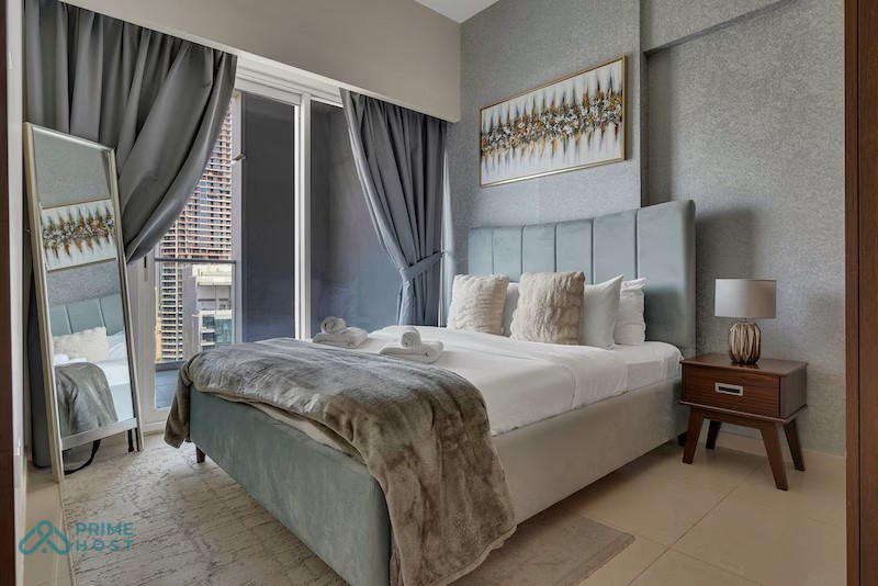 Cozy 2 Bedroom || High Floor || Stunning Burj View