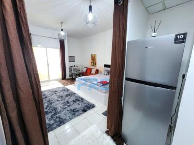 Huge Studio with Balcony international City @36000