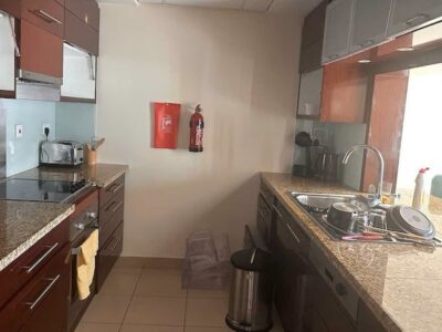 FURNISHED STUDIO CHILLER FREE/BOULEVARD VIEW @ 92000 SED