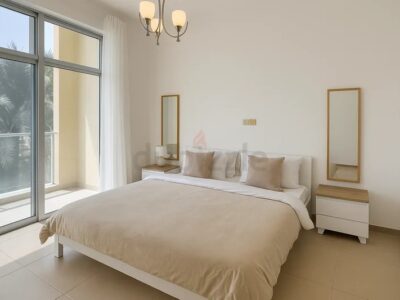 Large Bedroom for Women i a Villa– JVC District 15 @ 4000