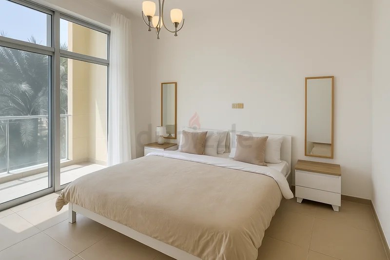 Large Bedroom for Women i a Villa– JVC District 15 @ 4000