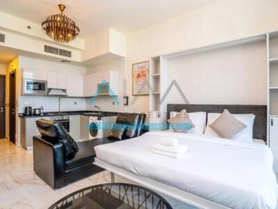 Furnished Burj View, High Floor Studio @ 60000