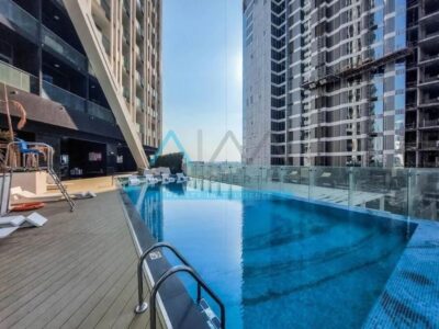 Furnished Burj View, High Floor Studio @ 60000