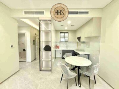 New 1bhk, pet Allowed ,4 cheques, international City @ 60000