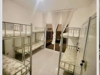Bedspace in international city Near RTA Bus station @ 350