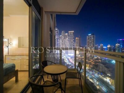 Furnished 1 BR apartment , city view in Downtown @ 119900