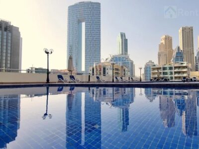Master Room With Living Hall in Marina JBR @ 4500