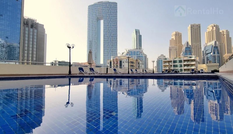 Master Room With Living Hall in Marina JBR @ 4500