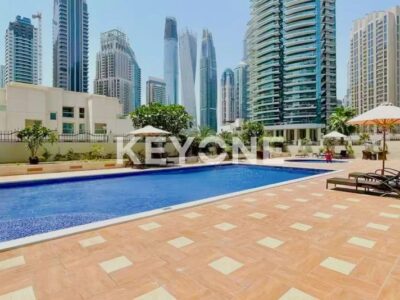 1 BR Marina View | Fully Furnished | Spacious Balcony @ 85000