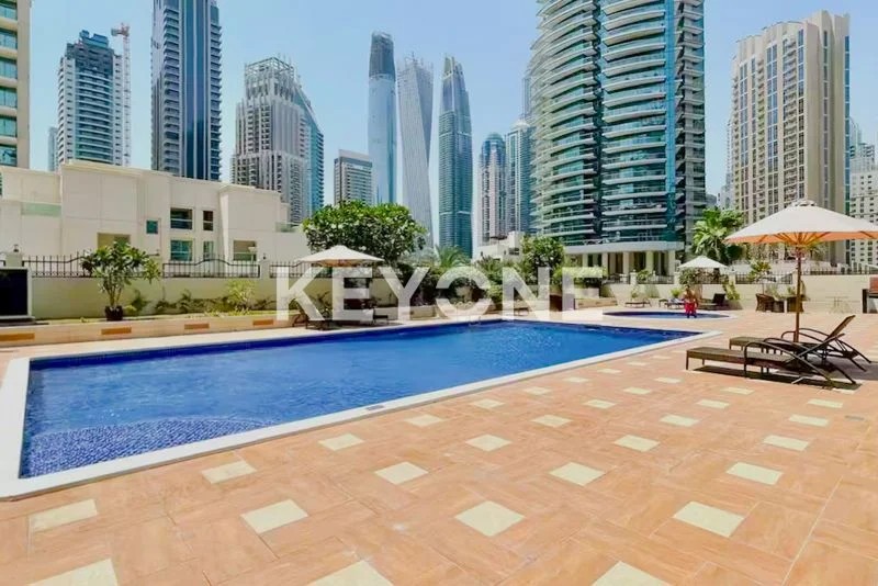 1 BR Marina View | Fully Furnished | Spacious Balcony @ 85000