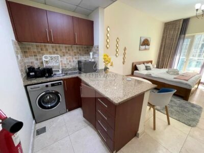 Furnished Studio flat in Business Bay inclusive Bills @ 72000