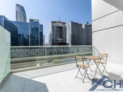 Furnished 1 BHK apartment for rent in Business Bay, @ 75000
