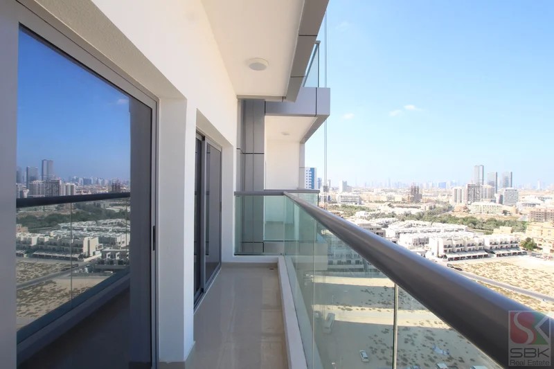 Spacious Semi Furnished 2 BR Apartments in JVC @ 82000
