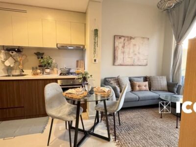 Furnished 1 BR Apartment, Burj Khalifa view , @ 85000