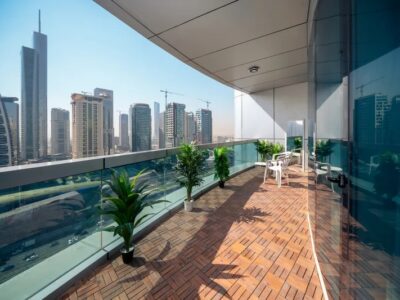 luxury room outside metro station in Dubai Marina @4875
