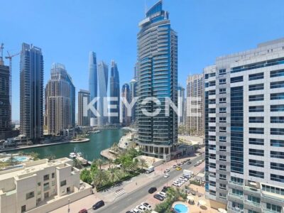 1 BR Marina View | Fully Furnished | Spacious Balcony @ 85000