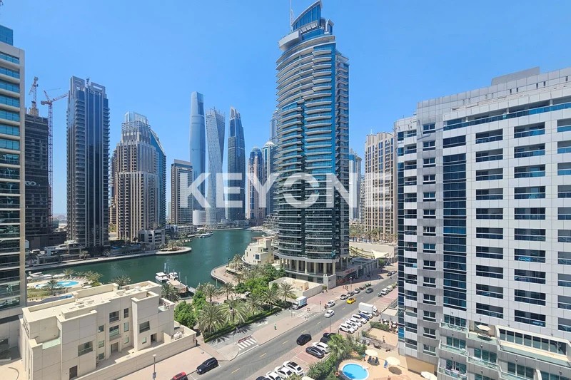 1 BR Marina View | Fully Furnished | Spacious Balcony @ 85000
