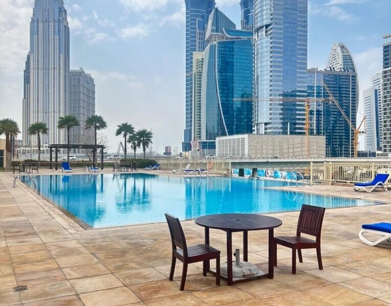 Furnished Master room in business bay @ 4800 AED