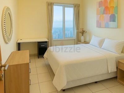 Furnished Sea View Room in Business Bay @ 5000