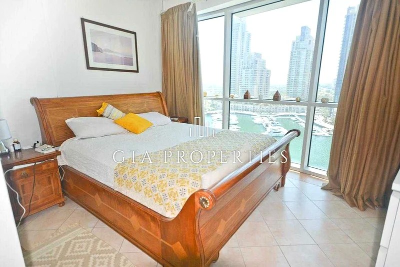 Best time to Rent in Dubai Marina. 1BHK Water View @ 95000