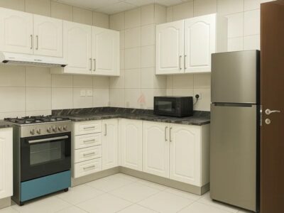 Large Bedroom for Women i a Villa– JVC District 15 @ 4000