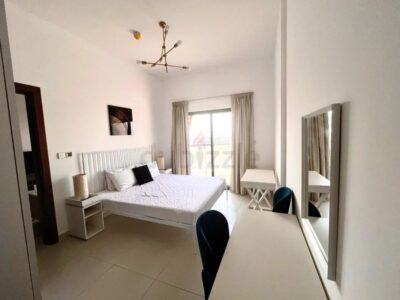 Master bedroom in JVC district 11 @ 4500 PM
